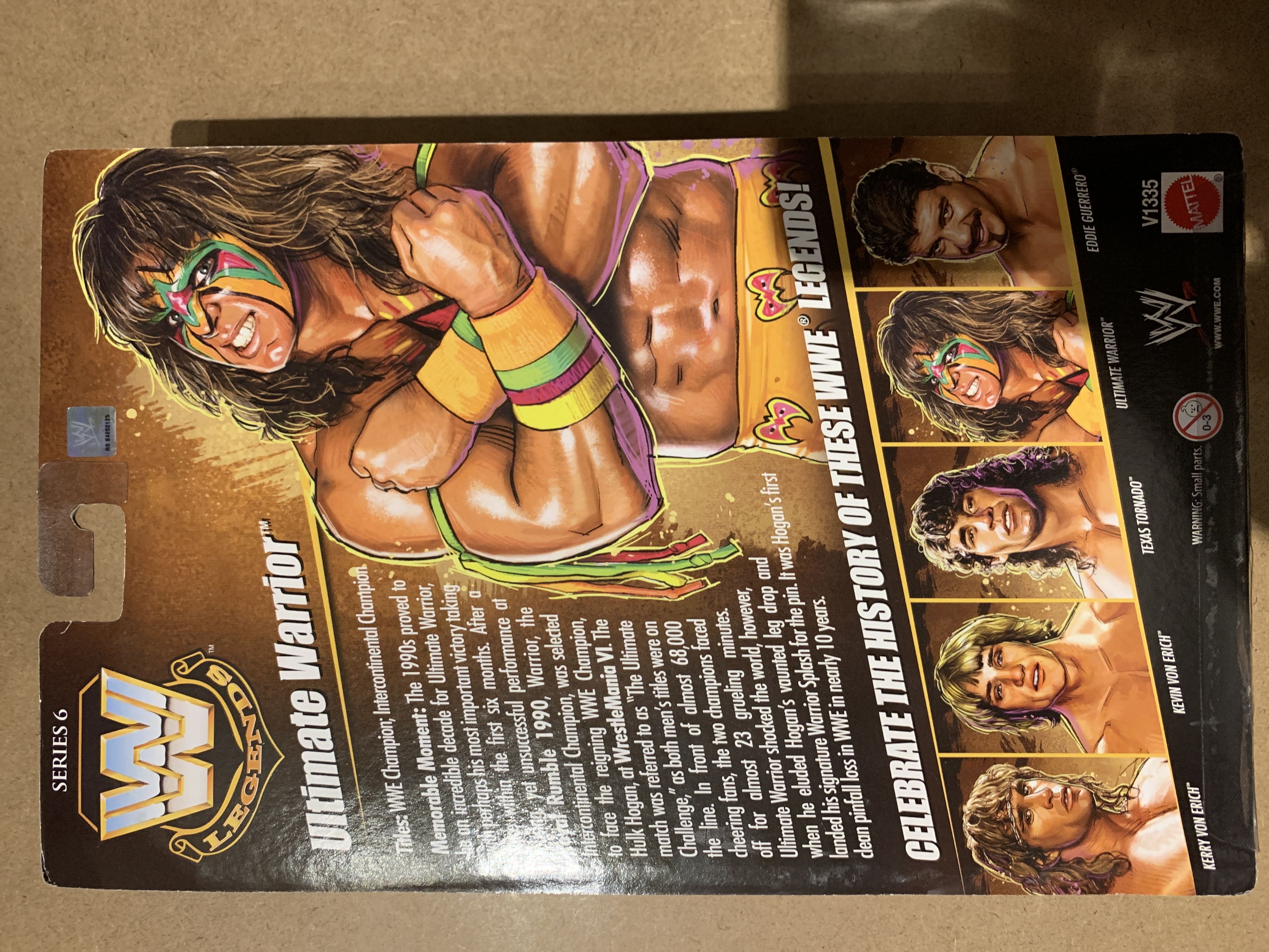 Ultimate Warrior  (Legends) action figure collectible - Main Image 2