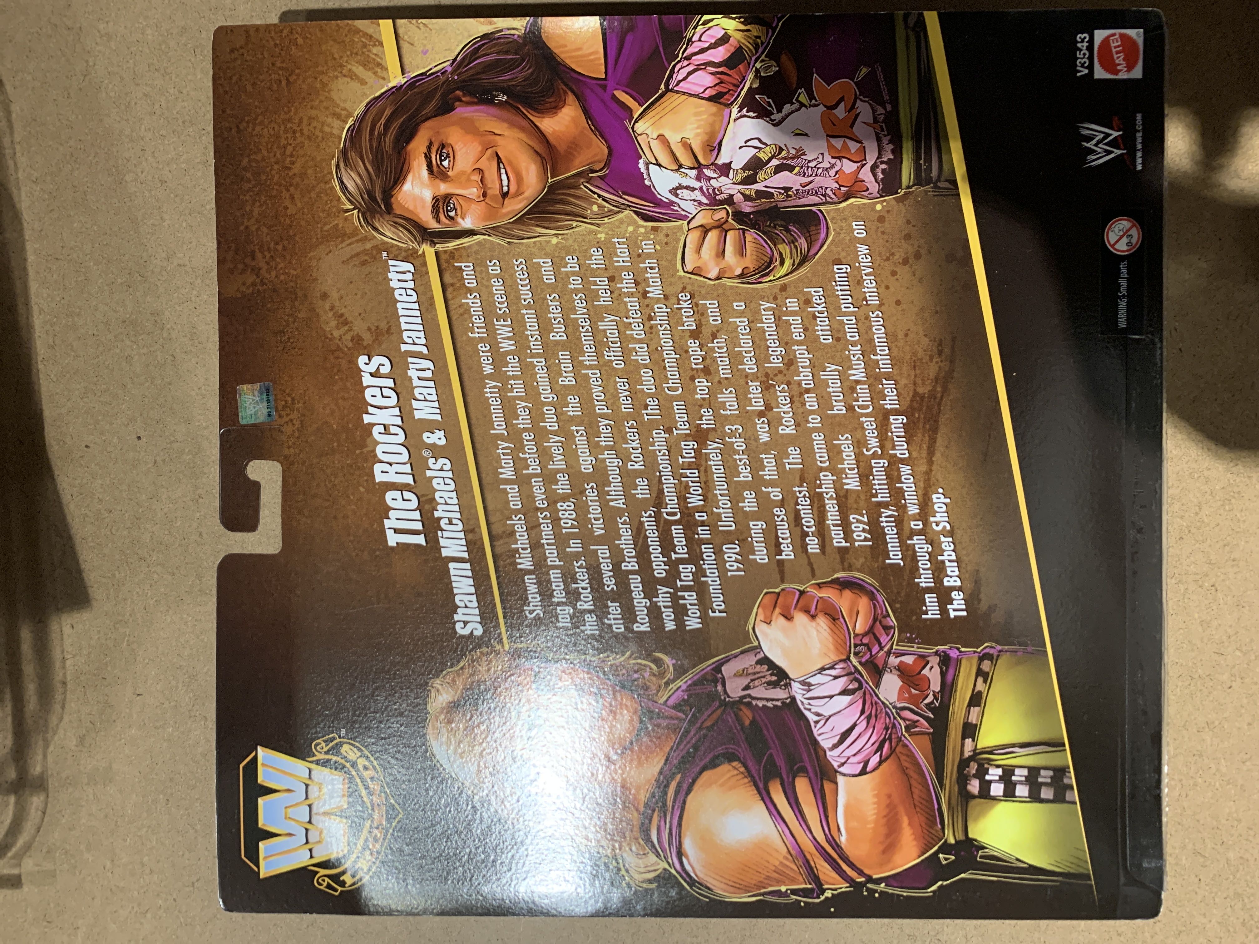 Rockers - Shawn Michaels/Marty Jannetty w Matty Collector Box  (Legends) action figure collectible - Main Image 2