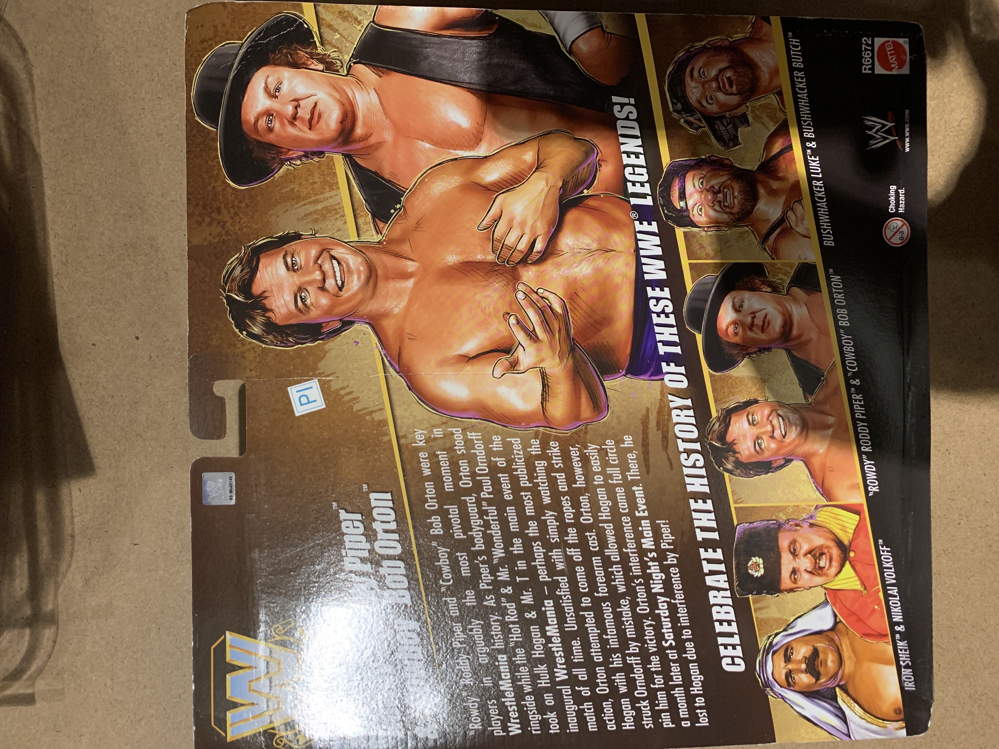 “Rowdy” Roddy Piper/“Cowboy” Bob Orton   (Legends) action figure collectible - Main Image 2
