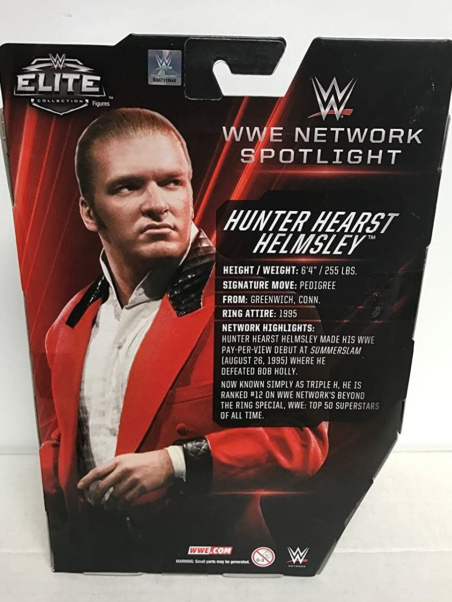 Hunter Hearst Helmsley - Mattel Wwe (WWE Network Spotlight) action figure collectible - Main Image 4
