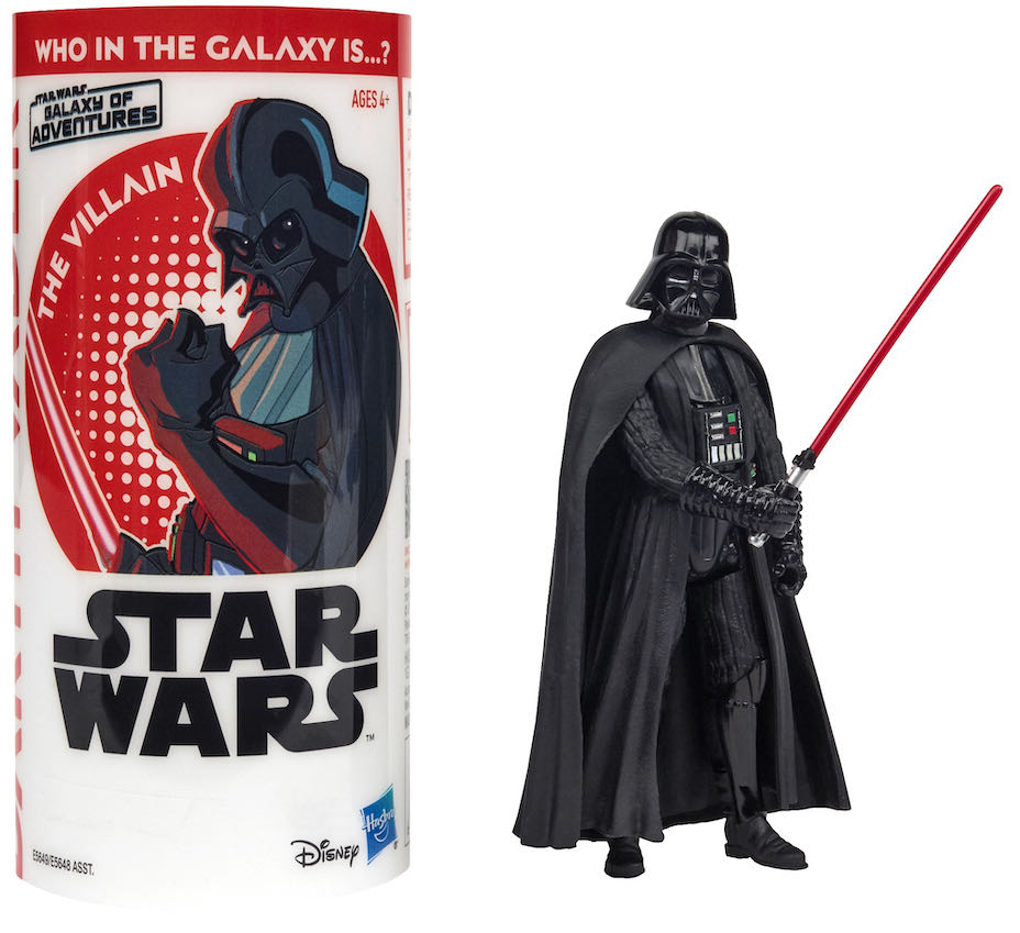 Darth Vader - Hasbro (Star Wars Galaxy of Adventures) action figure collectible [Barcode 630509772056] - Main Image 2