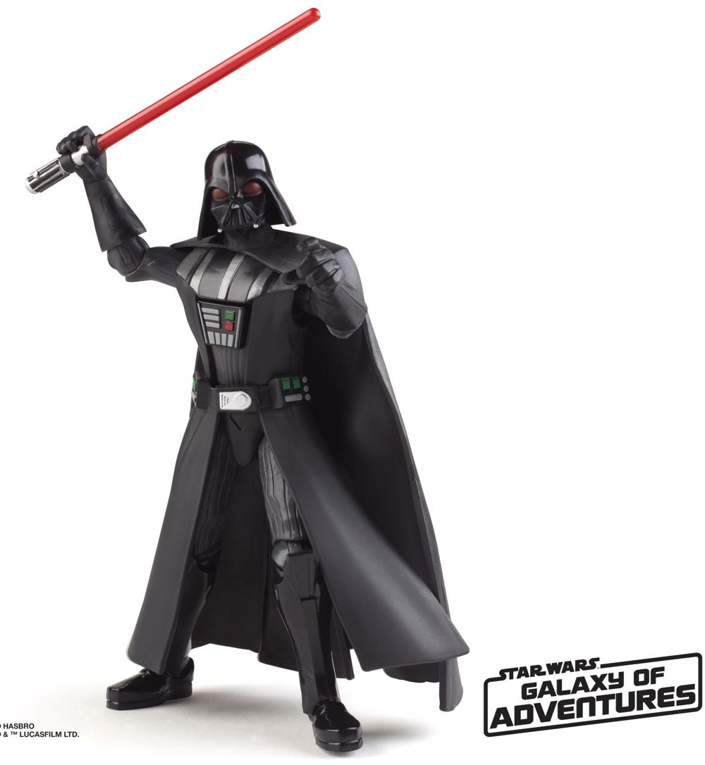 Darth Vader - Hasbro (Star Wars Galaxy of Adventures) action figure collectible [Barcode 630509772056] - Main Image 4