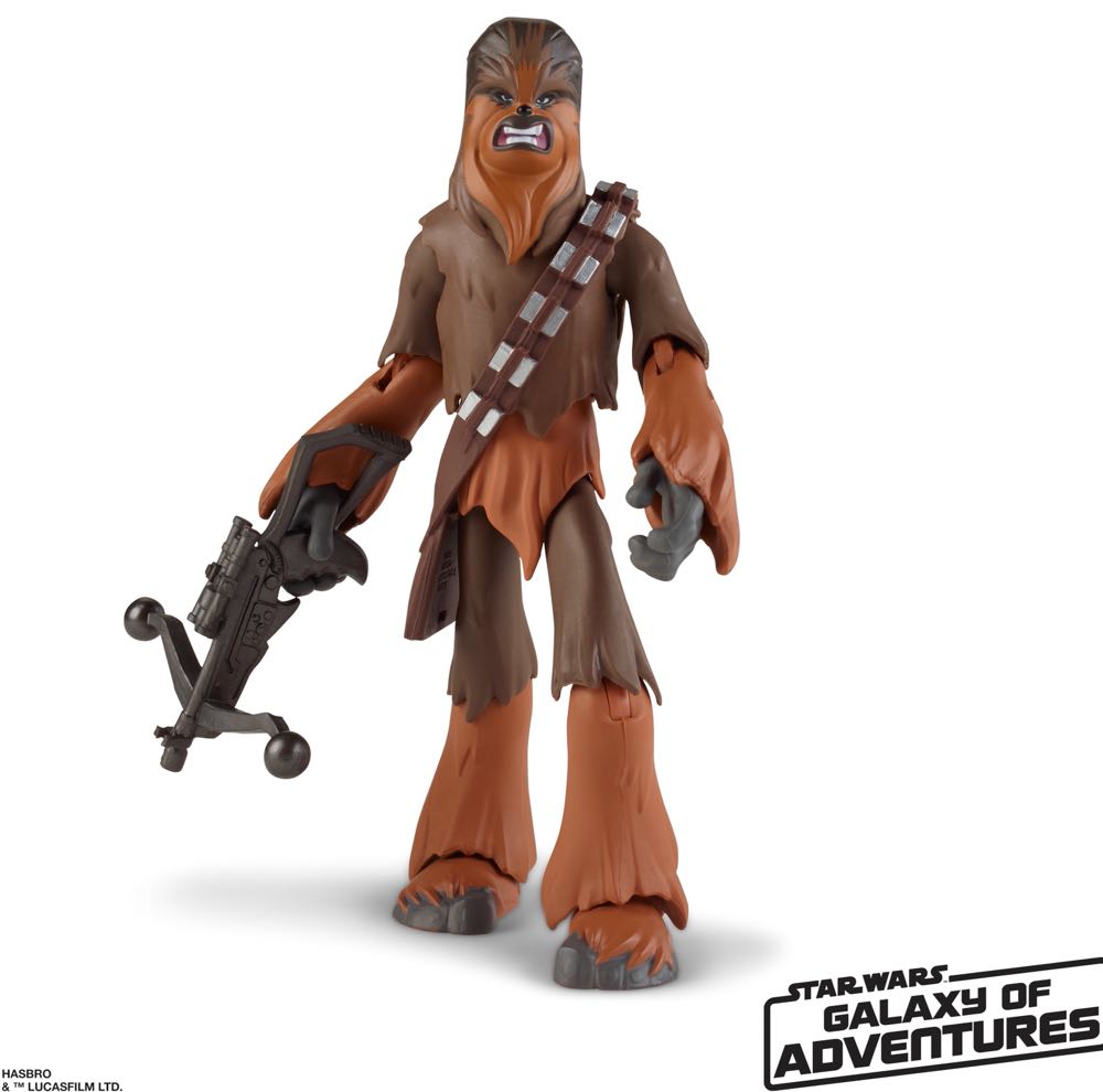 Chewbacca - Disney / Hasbro (Galaxy Of Adventure 3.75” 2018- 19) action figure collectible [Barcode 630509772070] - Main Image 4