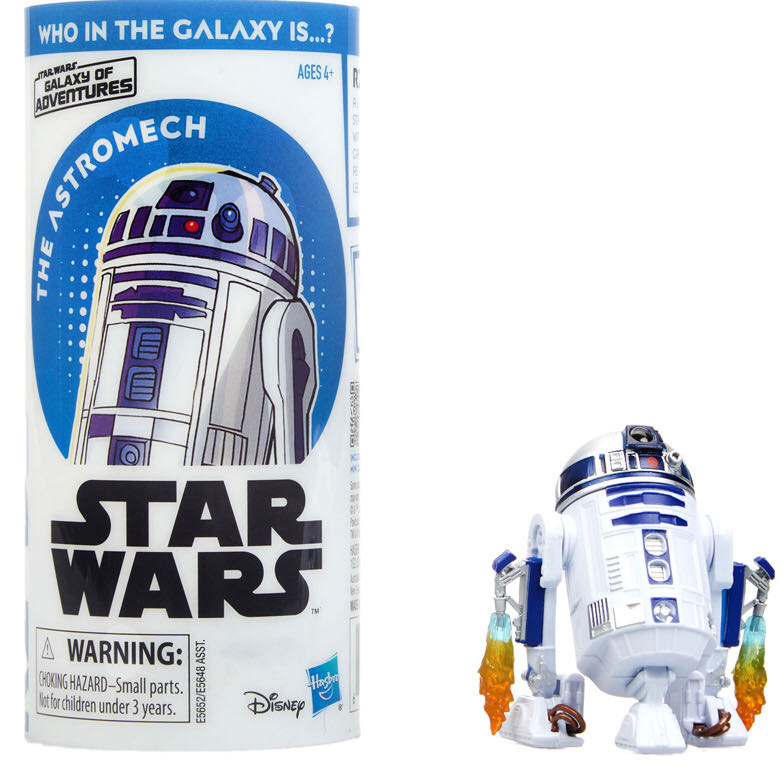 R2-D2 - Hasbro (Star Wars Galaxy of Adventures) action figure collectible [Barcode 630509772087] - Main Image 2