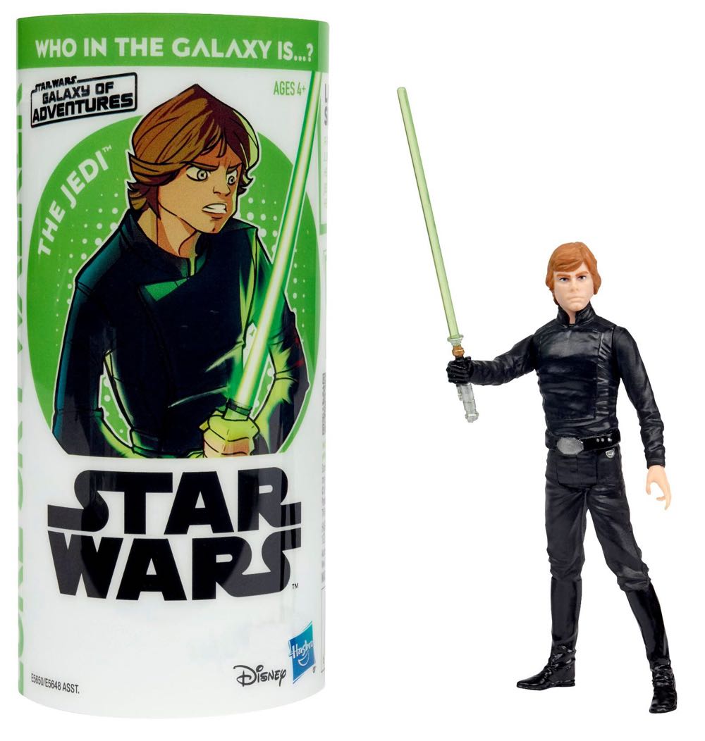 Luke Skywalker - Hasbro (Star Wars Galaxy of Adventures) action figure collectible [Barcode 630509772063] - Main Image 2