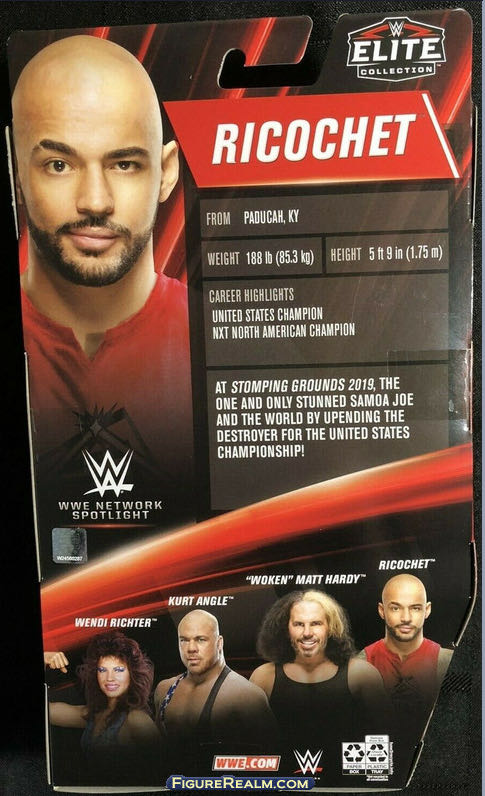 Ricochet - Mattel Wwe (WWE Network Spotlight) action figure collectible - Main Image 3