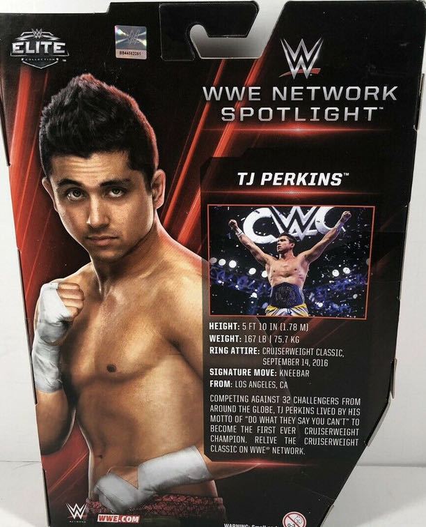 TJ Perkins - Mattel Wwe (WWE Network Spotlight) action figure collectible - Main Image 4