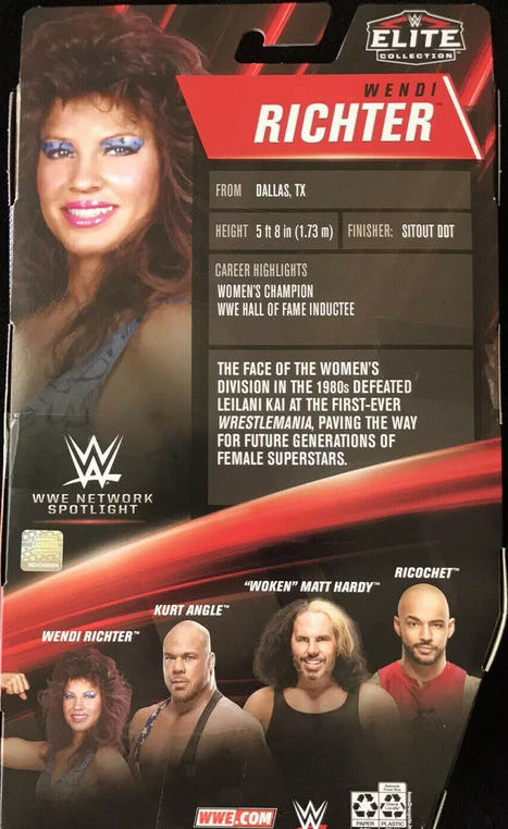 Wendi Richter - Mattel Wwe (WWE Network Spotlight) action figure collectible - Main Image 4