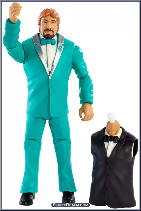 “Million Dollar Man” Ted DiBiase - Mattel WWE (WWE Flashback Basic Series) action figure collectible - Main Image 2