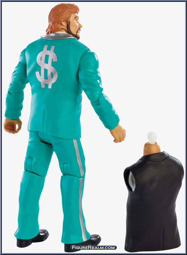 “Million Dollar Man” Ted DiBiase - Mattel WWE (WWE Flashback Basic Series) action figure collectible - Main Image 3