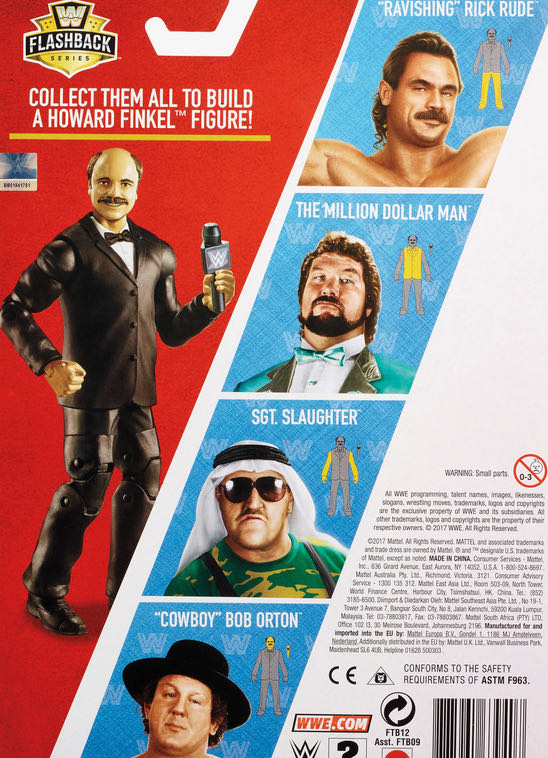 “Million Dollar Man” Ted DiBiase - Mattel WWE (WWE Flashback Basic Series) action figure collectible - Main Image 4