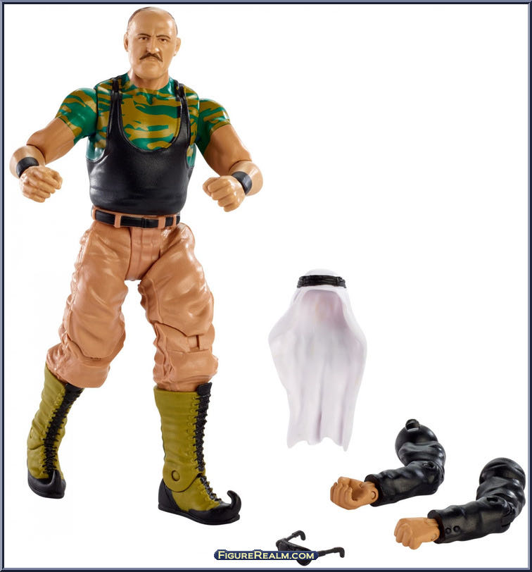 Sgt. Slaughter - Mattel Wwe (WWE Flashback Basic Series) action figure collectible - Main Image 3