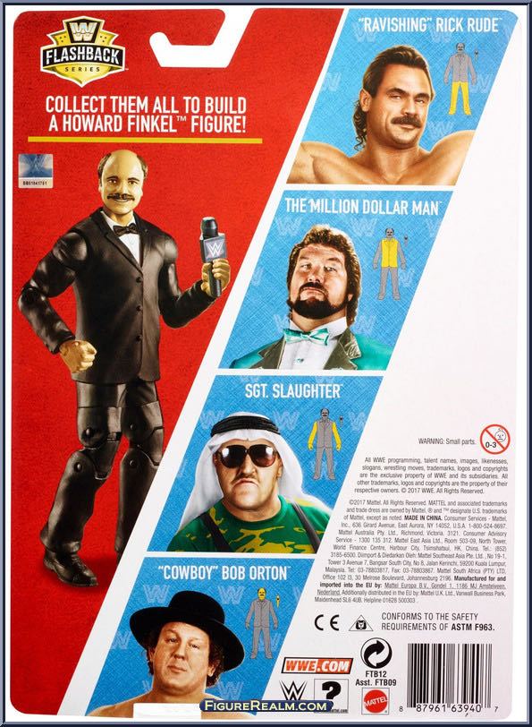 Sgt. Slaughter - Mattel Wwe (WWE Flashback Basic Series) action figure collectible - Main Image 4