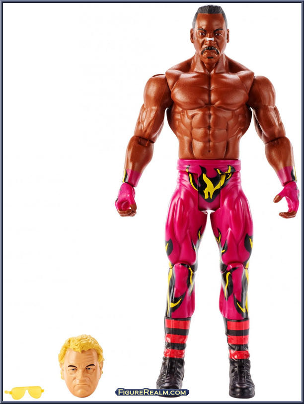 Booker T - Mattel Wwe (WWE Flashback Basic Series) action figure collectible - Main Image 3