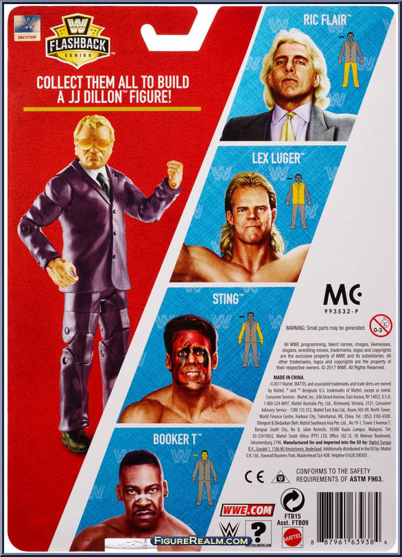 Lex Luger - Mattel Wwe (WWE Flashback Basic Series) action figure collectible - Main Image 4