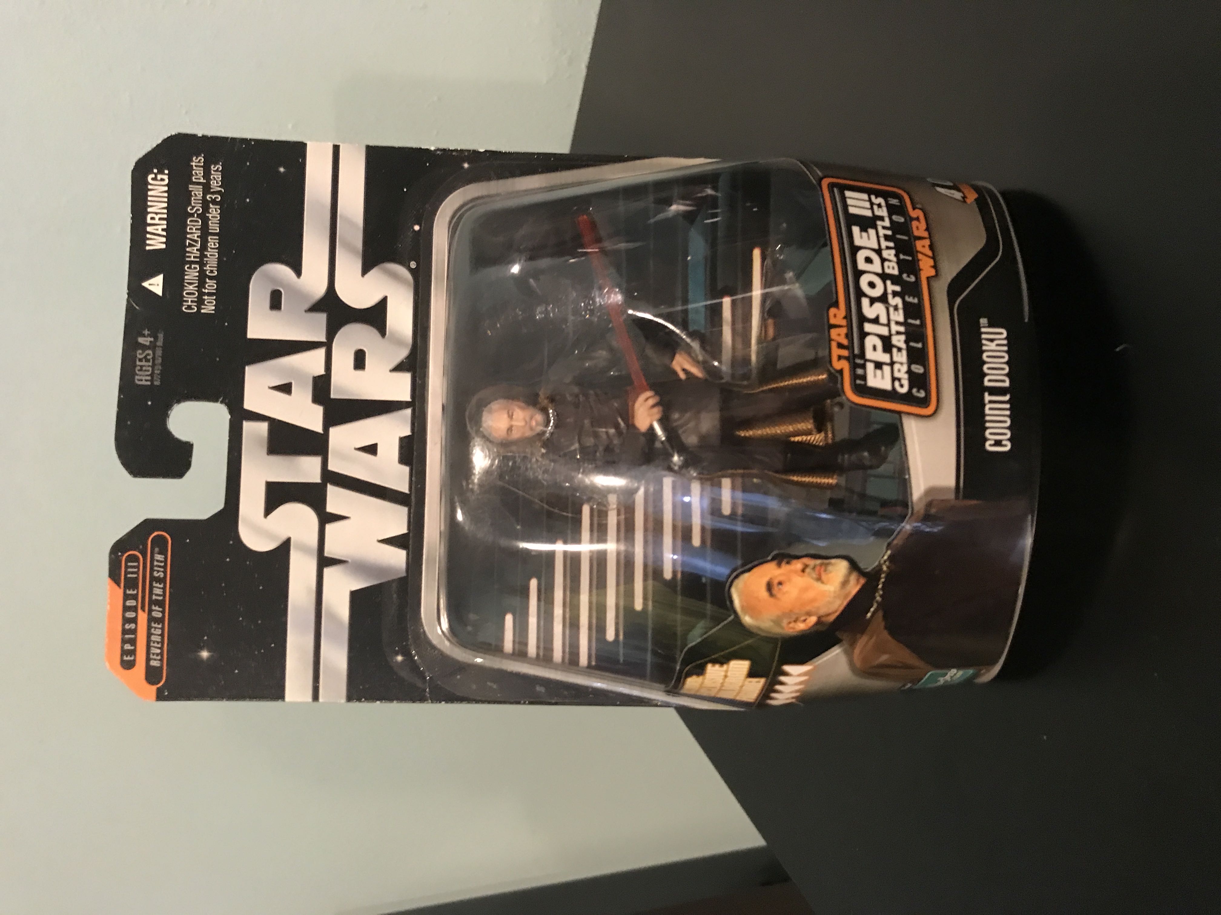 Count Dooku (The Episode III Greatest Battles Collection) - Hasbro (Star Wars Episode III Greatest Battles) action figure collectible [Barcode 653569190080] - Main Image 2