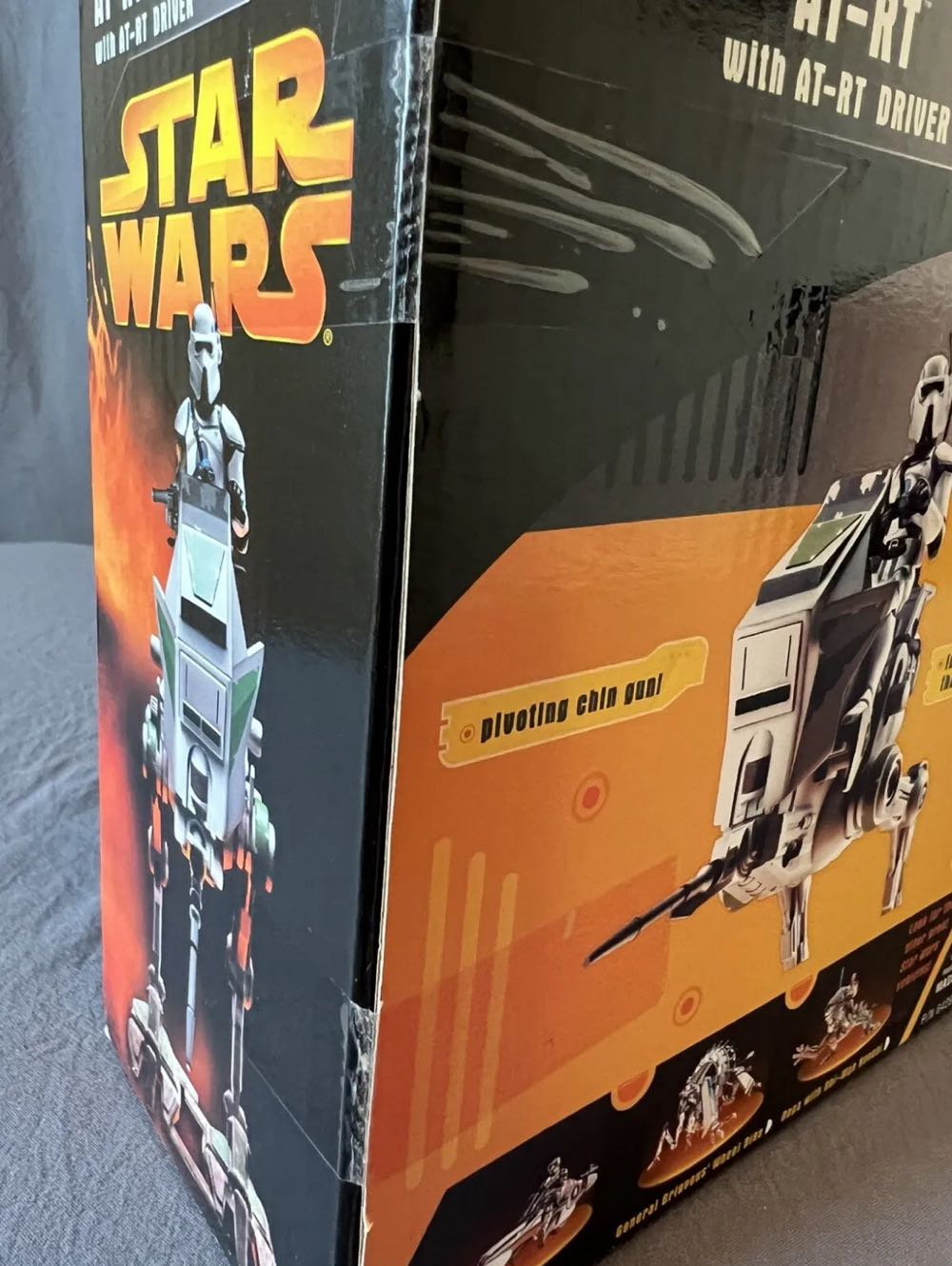 AT-RT w/ AT-RT Driver (Real Walking Action!) - Hasbro (Star Wars Revenge of the Sith) action figure collectible [Barcode 076930853474] - Main Image 4