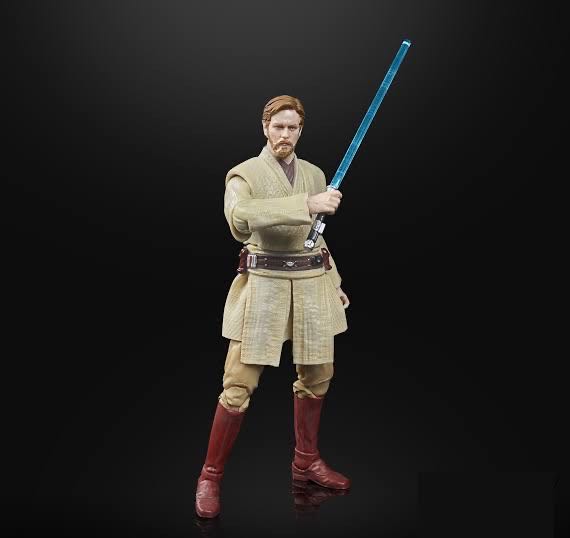 Obi-Wan Kenobi # 10 - Hasbro (SW BS Basic Assortment 2013-2014 Orange) action figure collectible [Barcode 653569888765] - Main Image 4