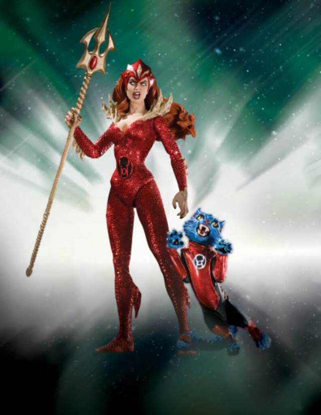 Blackest Night - Series 7 - Red Lantern Mera