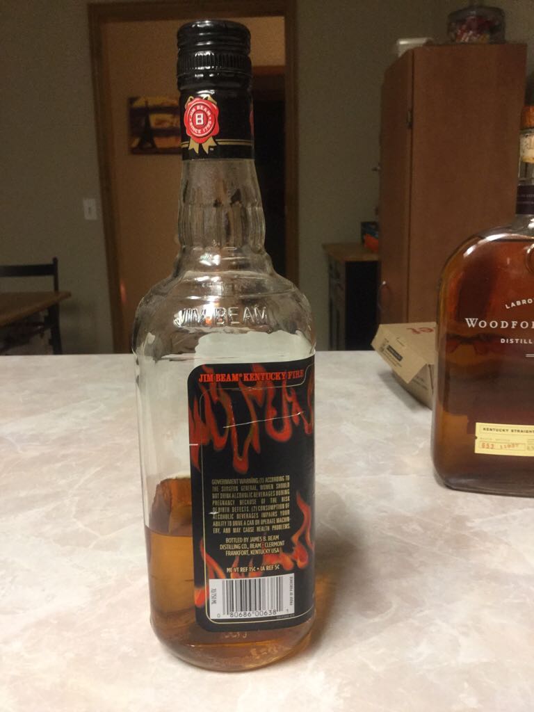 Jim Beam Kentucky Fire - Jim Beam Distillery (750 mL) alcohol collectible [Barcode 080686006381] - Main Image 2