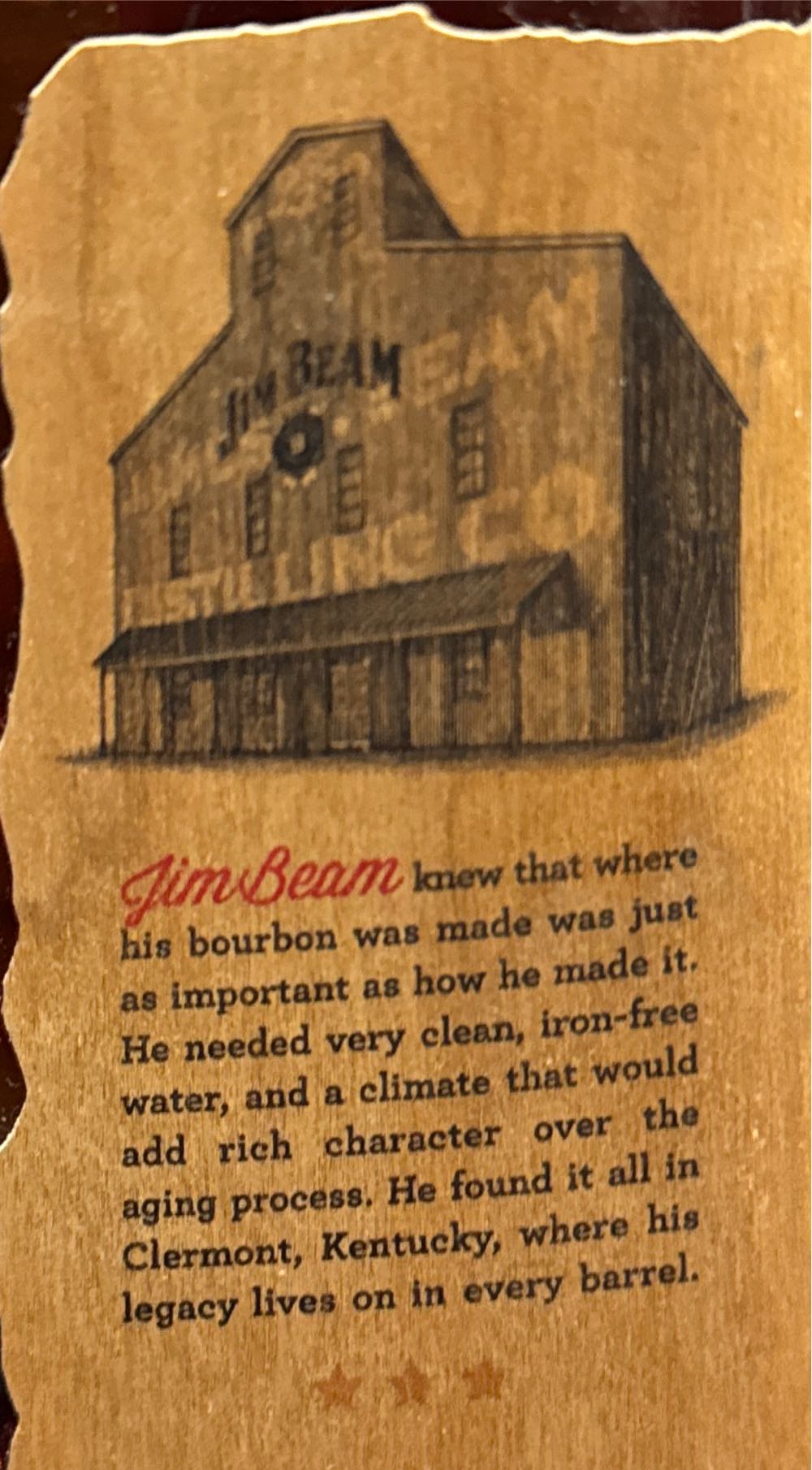 Jim Beam American Stillhouse 2016 - Jim Beam (750 mL) alcohol collectible [Barcode 080686007067] - Main Image 3