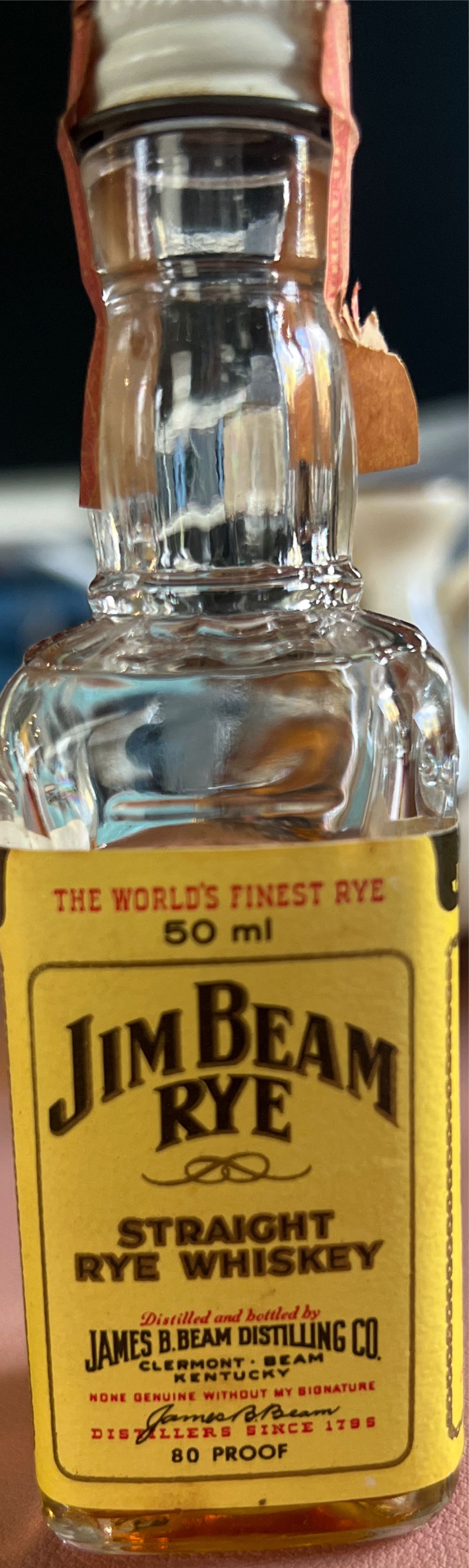 Jim Beam Rye - Jim Beam Distillery (750mL) alcohol collectible [Barcode 080686010401] - Main Image 2