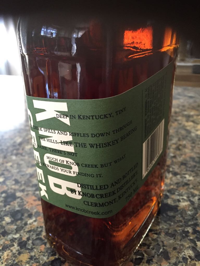 Knob Creek Rye Whiskey - Knob Creek Distillery (750mL) alcohol collectible [Barcode 080686016083] - Main Image 2