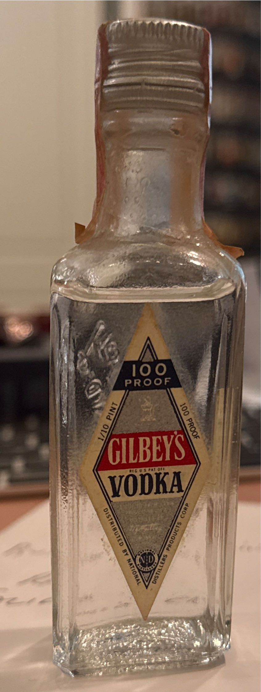 Gilbey’s Vodka - W&A Gilbey Ltd (1750 mL) alcohol collectible [Barcode 080686125105] - Main Image 5