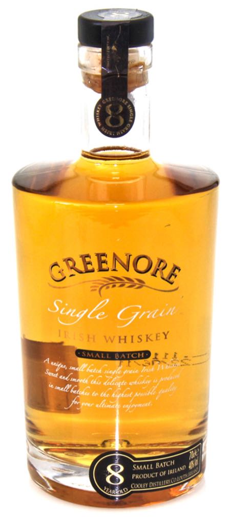 Greenore Single Grain Irish Whisky - Kilbeggan Distilling Import Company (750mL) alcohol collectible [Barcode 080686187066] - Main Image 1