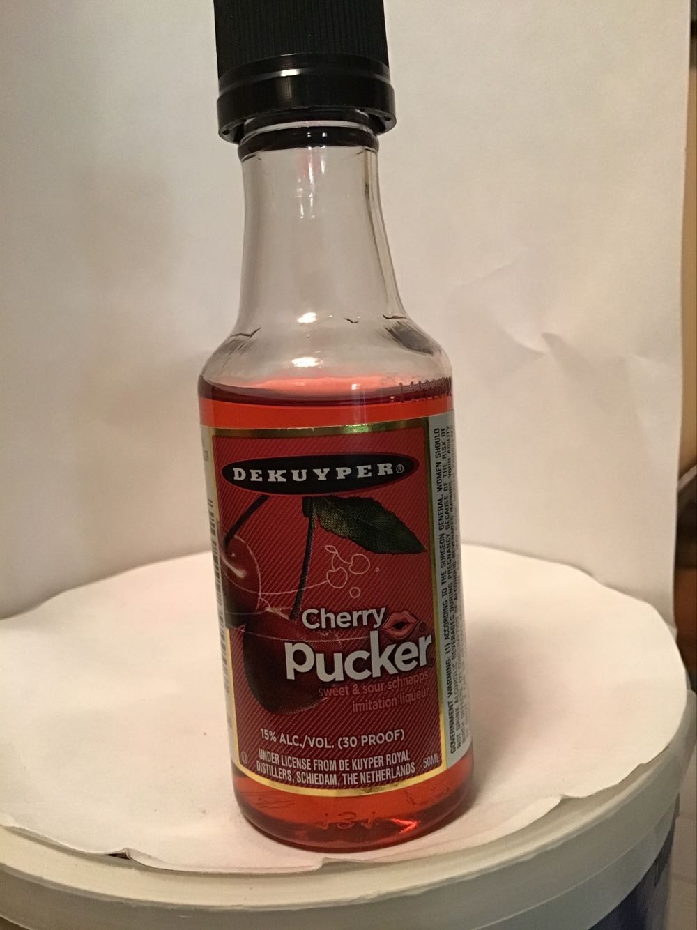Dekuyper Watermelon & Cherry Pucker & Wildernerry & Thrilla - Dekuyper (50 mL) alcohol collectible [Barcode 080686396208] - Main Image 2