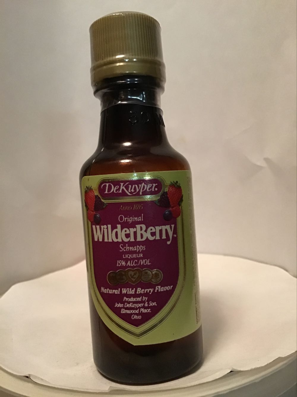 Dekuyper Watermelon & Cherry Pucker & Wildernerry & Thrilla - Dekuyper (50 mL) alcohol collectible [Barcode 080686396208] - Main Image 3