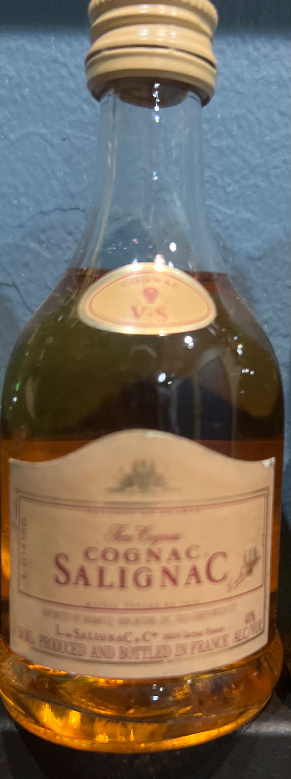 Salignac Cognac 750ML - L.de Salignac (750 mL) alcohol collectible [Barcode 080686744061] - Main Image 3