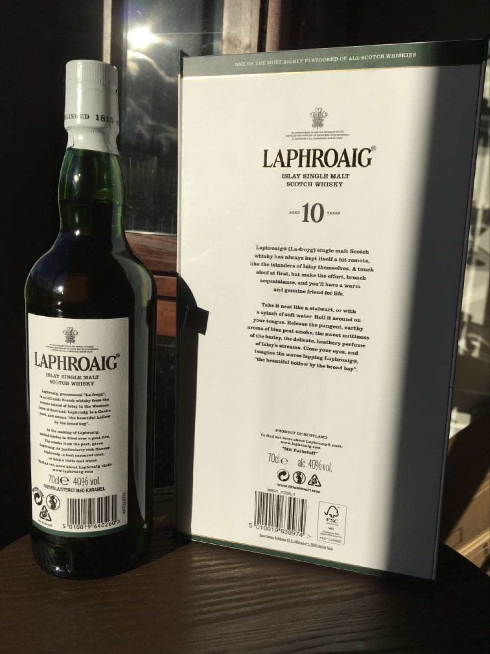 Laphroaig 10 - Laphroaig Distillery (750  mL) alcohol collectible [Barcode 080686813019] - Main Image 4