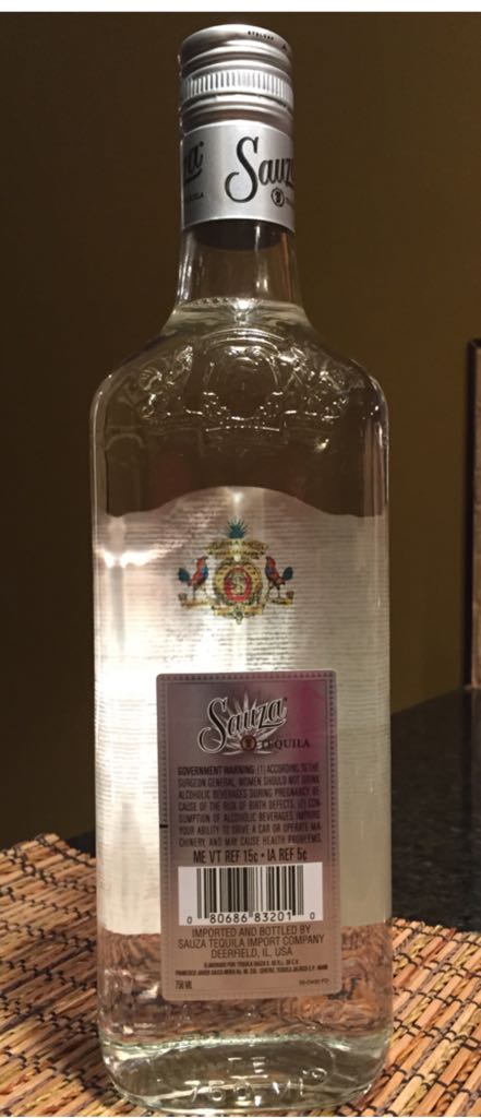 Sauza Silver - Tequila Sauza SA de CV (750mL) alcohol collectible [Barcode 080686832010] - Main Image 2