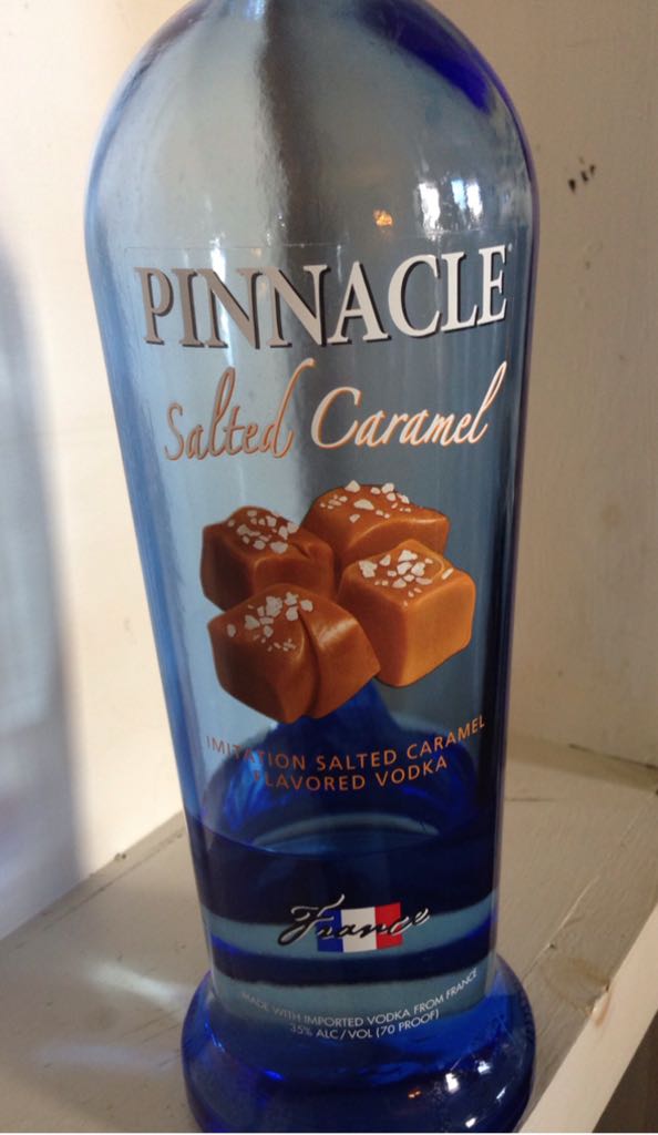 Salted Caramel Vodka - PortField Importers alcohol collectible [Barcode 080686931102] - Main Image 1