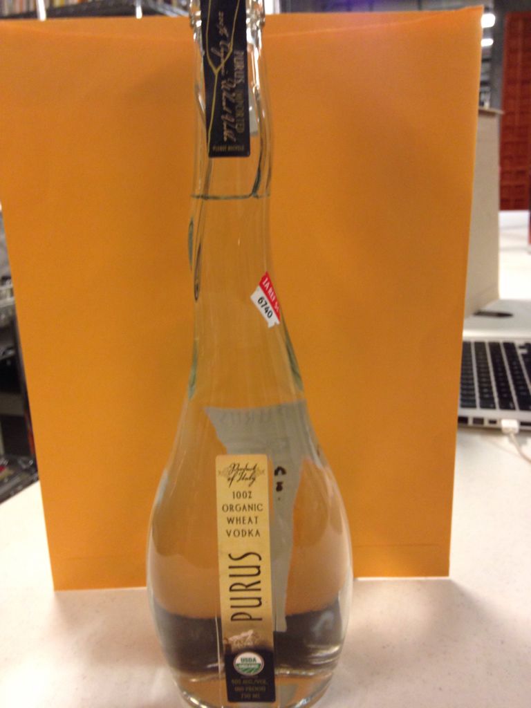 Purus - n/a (750 mL) alcohol collectible [Barcode 018200000904] - Main Image 1