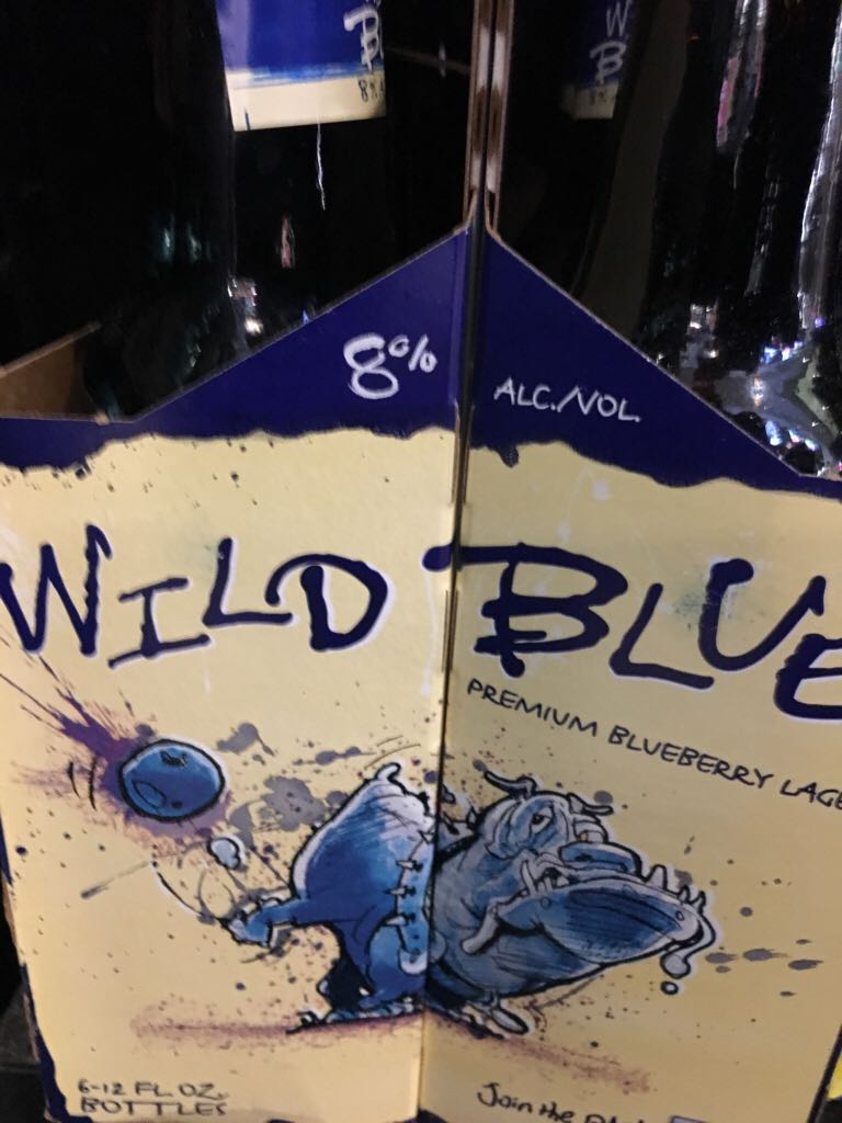 Wild Blue - Blue Dawg Brewing alcohol collectible [Barcode 018200109935] - Main Image 1
