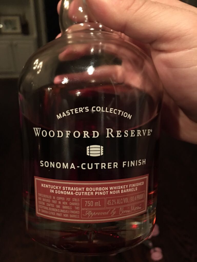 Woodford Reserve Sonoma-Cutrer Finish - Woodford Reserve Distillery alcohol collectible [Barcode 081128000622] - Main Image 1