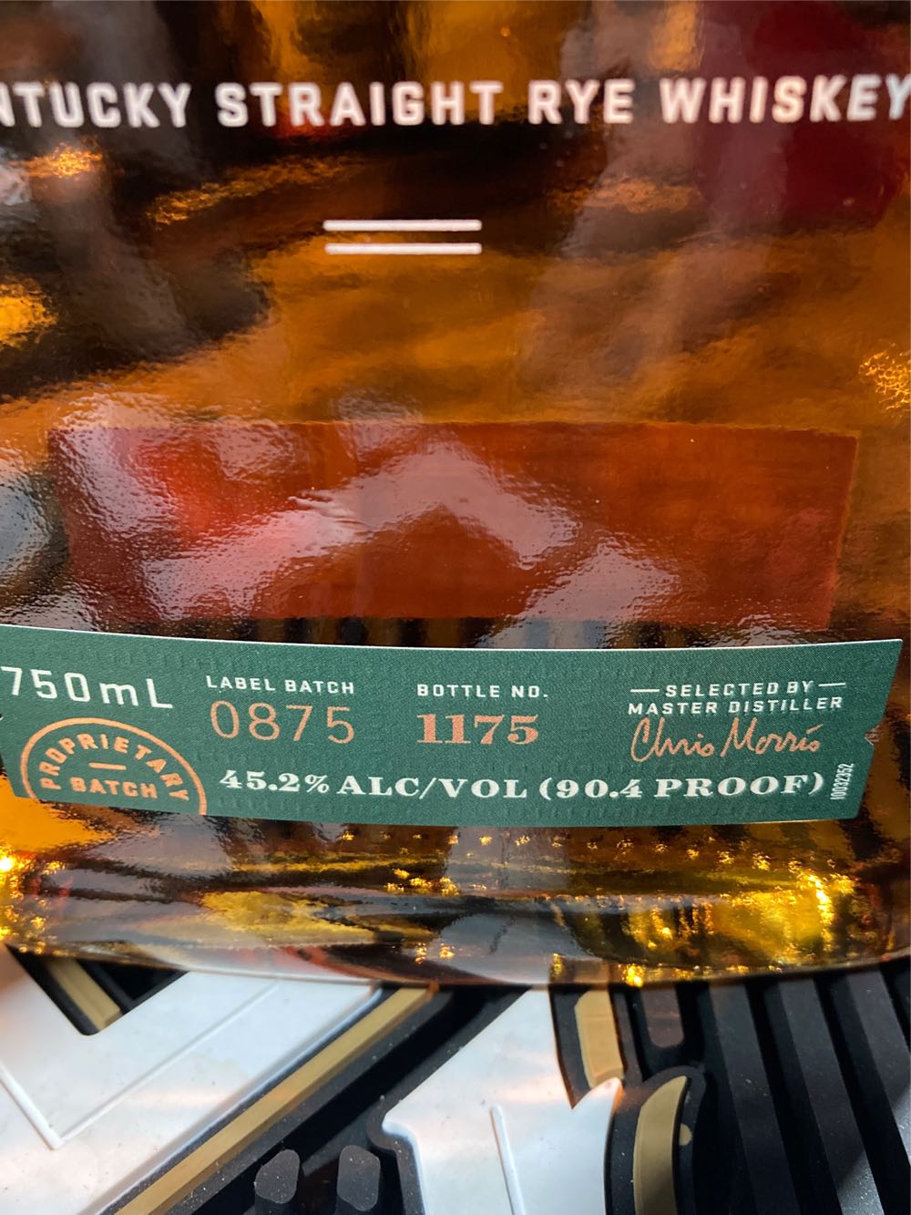 Woodford Reserve Rye - The Woodford Reserve Distillery (750mL) alcohol collectible [Barcode 081128000646] - Main Image 3