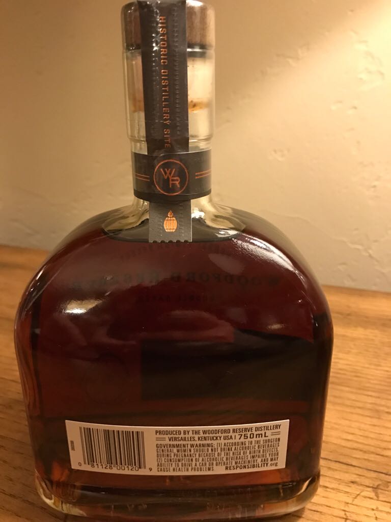 Woodford Reserve Double Oaked - Woodford Reserve Distillery (750 mL) alcohol collectible [Barcode 081128001209] - Main Image 2