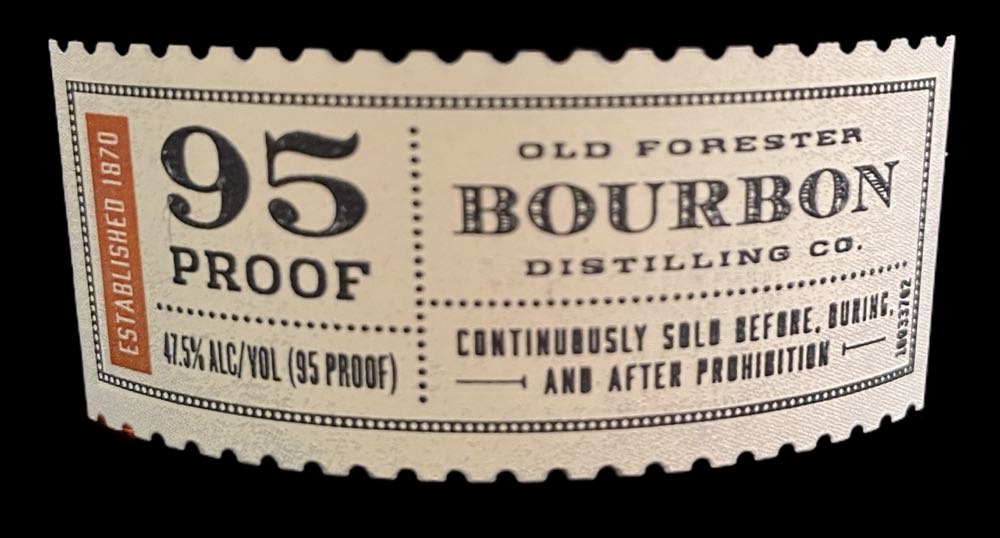 Old Forester Statesman - Old Forester Distilling Co. (750 mL) alcohol collectible [Barcode 081128001735] - Main Image 3