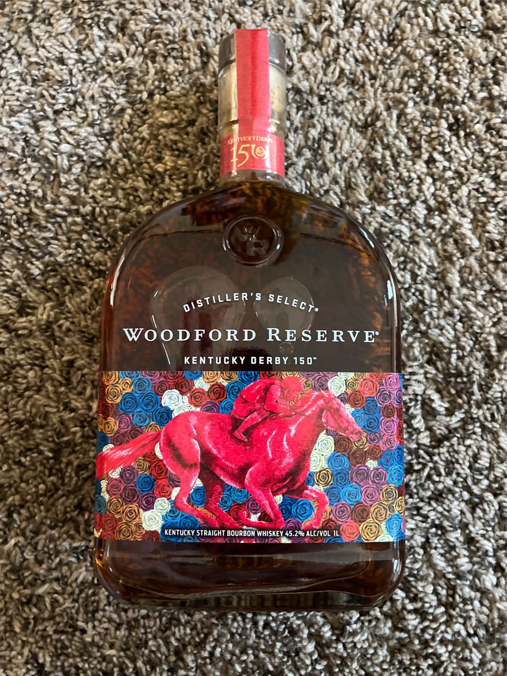 Woodford Reserve Kentucky Derby #134 - Woodford Reserve (750mL) alcohol collectible [Barcode 081128022280] - Main Image 4