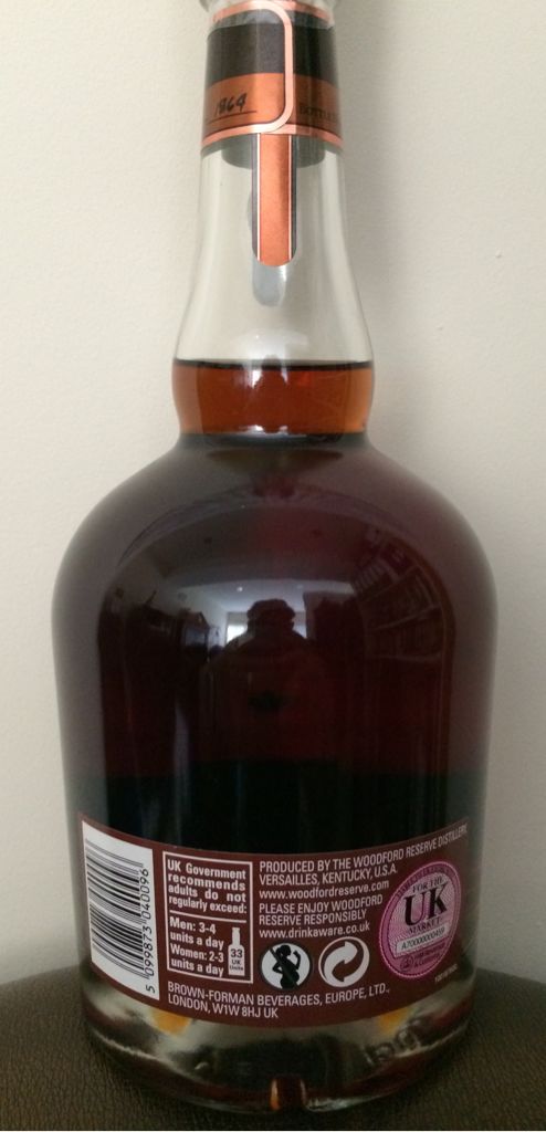 Woodford Reserve Double Oaked - Woodford Reserve (750 mL) alcohol collectible [Barcode 081128038960] - Main Image 2