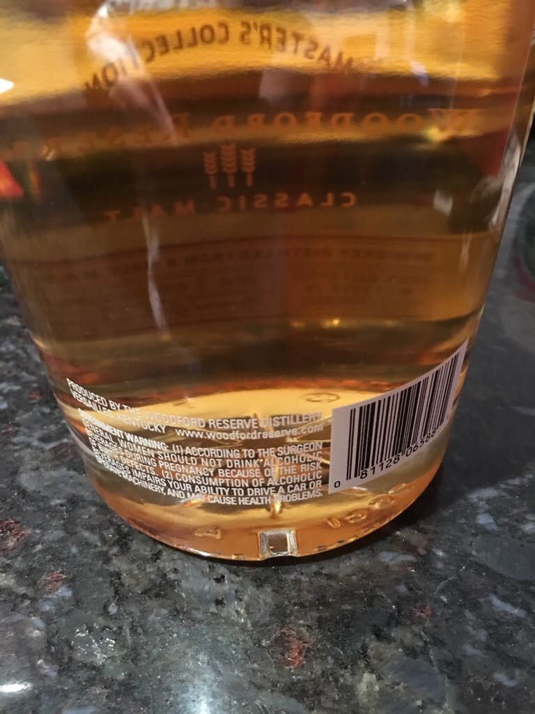 Woodford Reserve Classic Malt - Woodford Reserve (750 mL) alcohol collectible [Barcode 081128065881] - Main Image 2