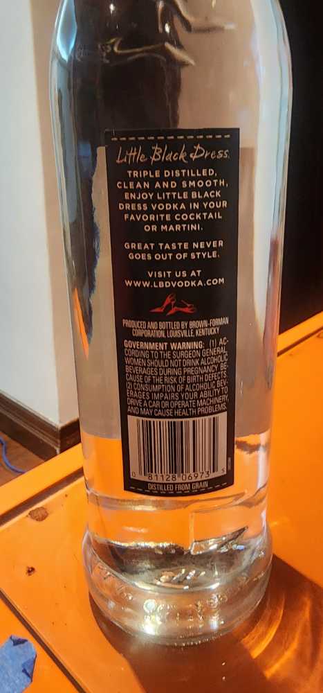 Little Black Dress - n/a (750 mL) alcohol collectible [Barcode 081128069735] - Main Image 2