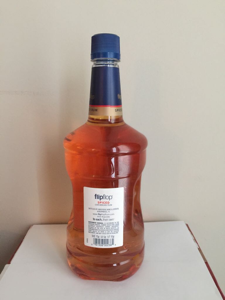 Flipflop - Underdog Wine & Spirits (1.75L) alcohol collectible [Barcode 081308002385] - Main Image 2