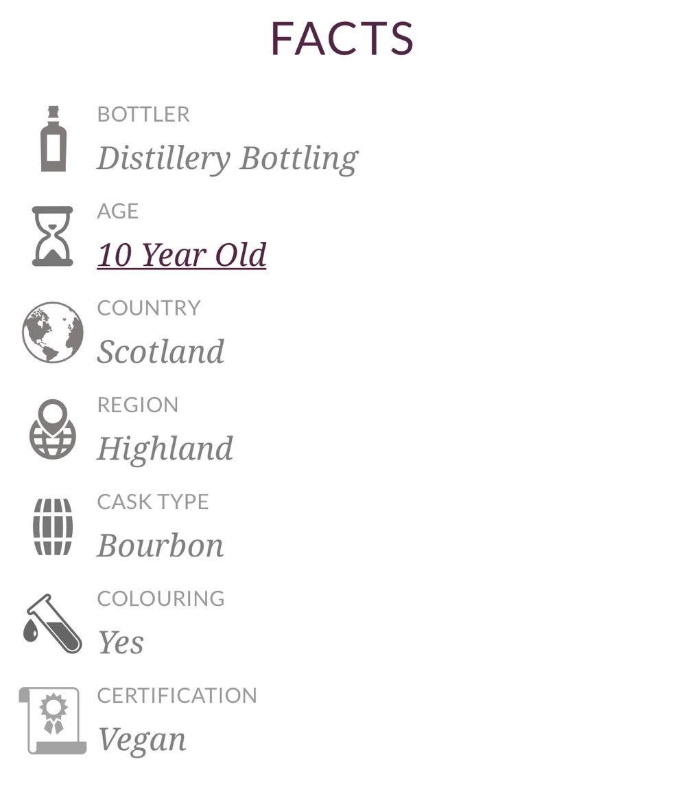 Scotch Whisky - Glenmorangie Highland Single Malt 10 Yrs. - Glenmorangie Distillery (750mL) alcohol collectible [Barcode 081753810818] - Main Image 3