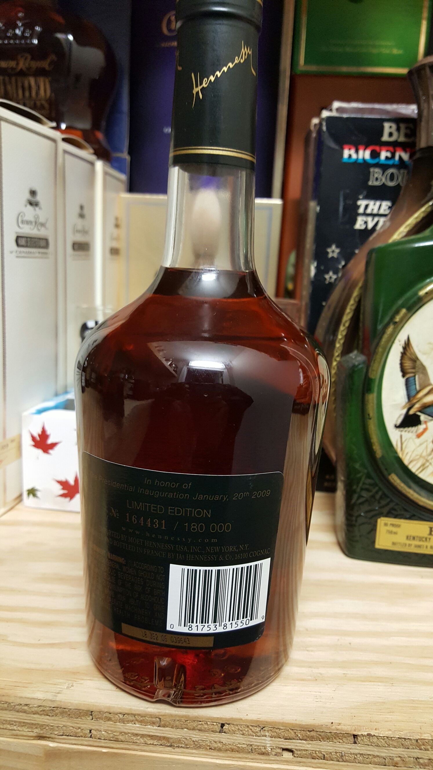 Hennessy 44 - Ja Hennessy alcohol collectible [Barcode 081753815509] - Main Image 2
