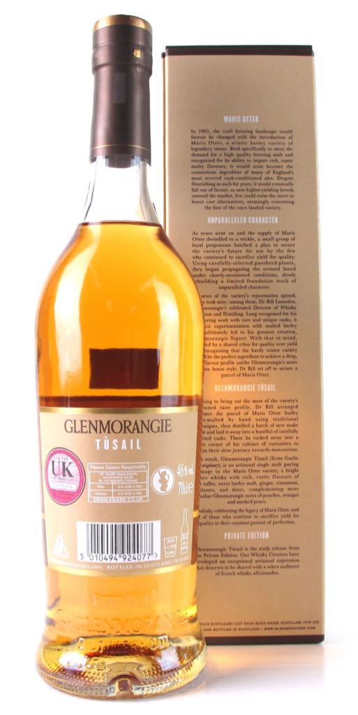 Glenmorangie Tusail  - Glenmorangie (750 mL) alcohol collectible [Barcode 081753825737] - Main Image 2