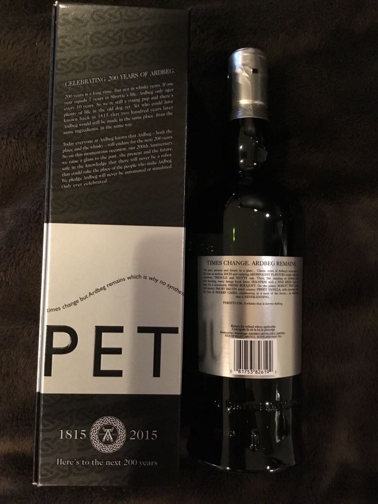 Ardbeg Perpetuum - Ardbeg Distillery (750mL) alcohol collectible [Barcode 081753826192] - Main Image 2